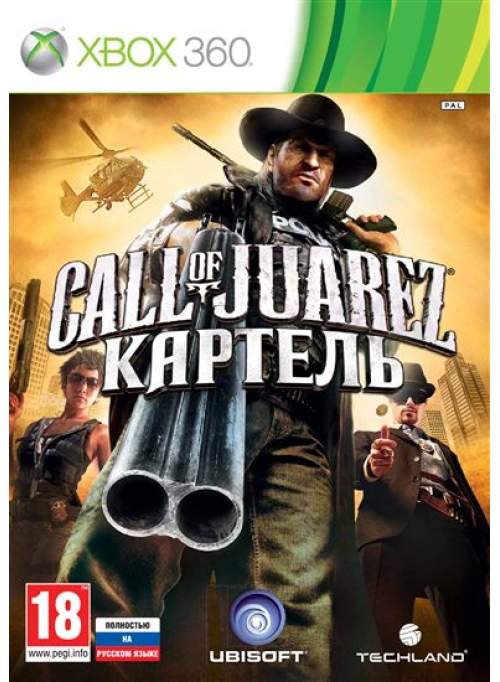 Call of Juarez: Картель: игра для XBox 360